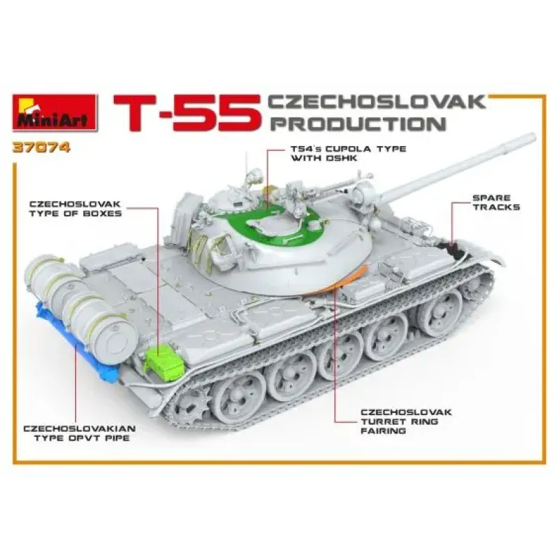 Танк T-55 (Чехословацкое производство)