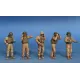 Сборная модель 1:35 Фигуры экипаж танка USMC Миниарт 37008