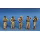 Сборная модель 1:35 Фигуры экипаж танка USMC Миниарт 37008
