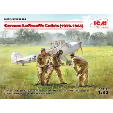 Збірна модель 1:32 Фігури кадети німецького Люфтваффе (1939-1945) ICM 32103