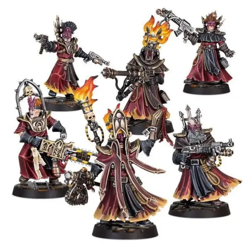 Набор миниатюр NECROMUNDA - CAWDOR REDEMPTIONISTS