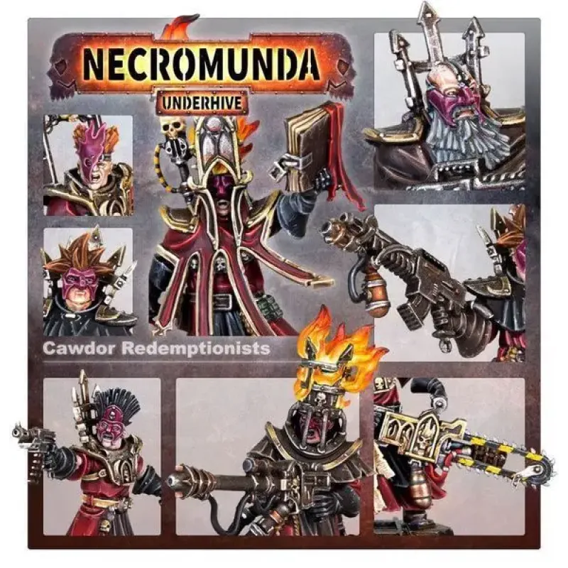Набор миниатюр NECROMUNDA - CAWDOR REDEMPTIONISTS