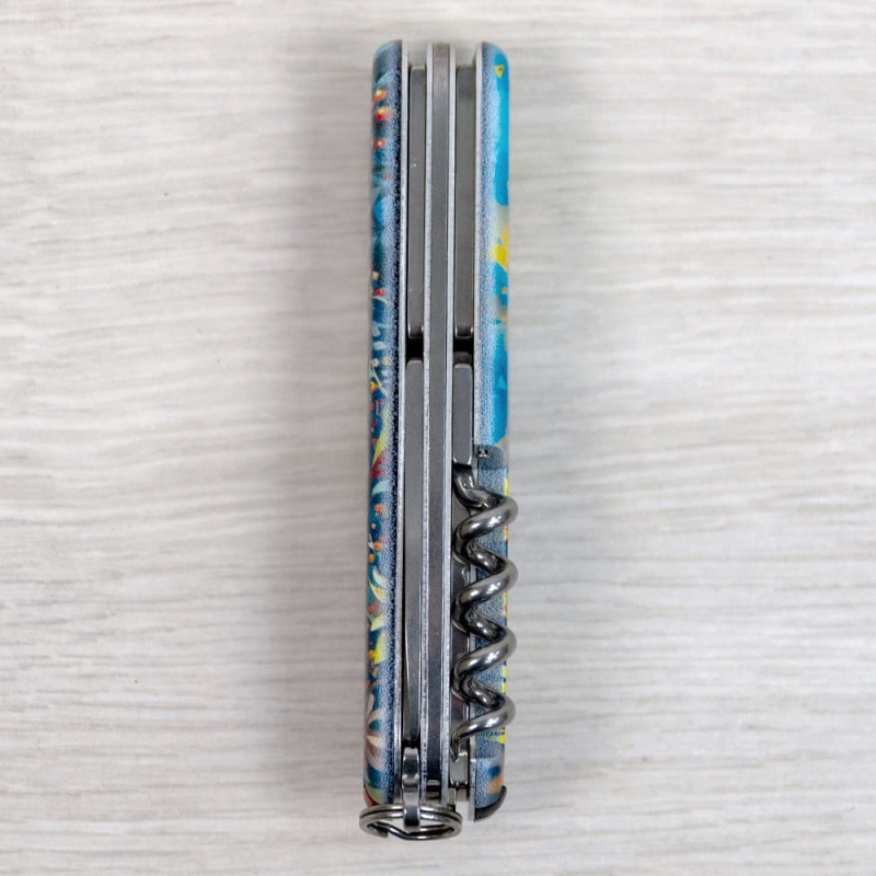 Складаний ніж Victorinox CAMPER UKRAINE Величний Сокіл 1.3613.3.T3180pw