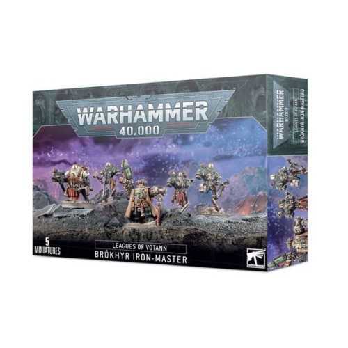 Набір мініатюр WARHAMMER 40000: LEAGUES OF VOTANN - BROKHYR IRON-MASTER
