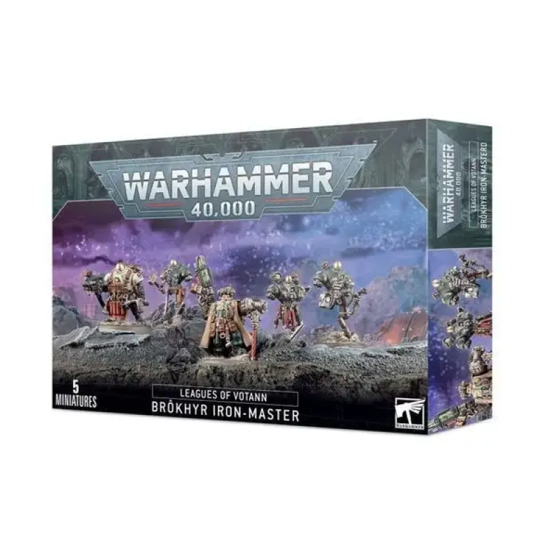 Набор миниатюр WARHAMMER 40000: LEAGUES OF VOTANN - BROKHYR IRON-MASTER