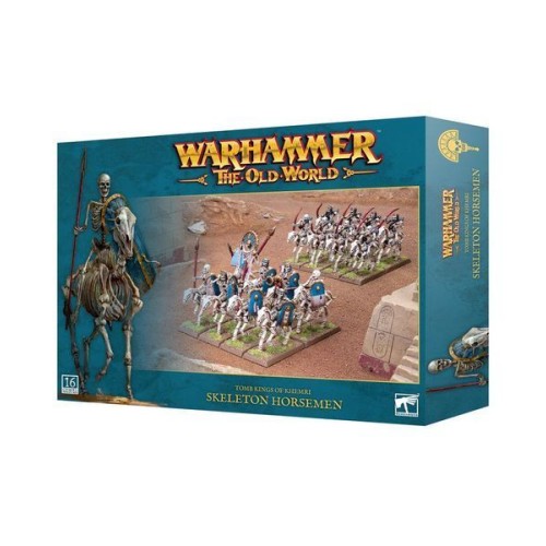 Набор миниатюр THE OLD WORLD: TOMB KINGS OF KHEMRI - SKELETON HORSEMEN