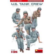 Сборная модель 1:35 Фигуры танковый экипаж США. специальное издание Миниарт 35391