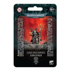 Мініатюра WARHAMMER 40000: CHAOS SPACE MARINES - SORCERER