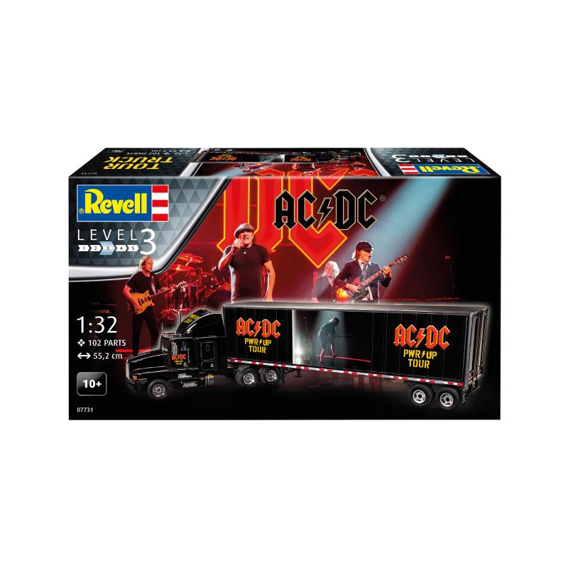 Збірна модель Збірна модель-копія Revell Турне AC/DC вантажівка «Power Up», рів 3, м: 1:32