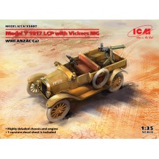  1:35 Автомобіль Анзак IСВ модель T 1917 LCP з кулеметом Vickers ICM 35607