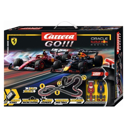 Автотрек Carrera GO!!! Зона швидкості, довжина траси 6.3 м.