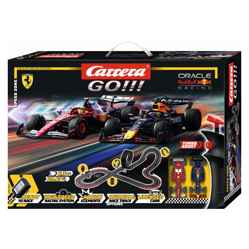 Автотрек Carrera GO!!! Зона швидкості, довжина траси 6.3 м.