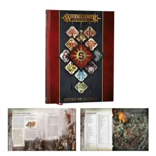 Набор миниатюр AGE OF SIGMAR - CITIES OF SIGMAR (ENG)