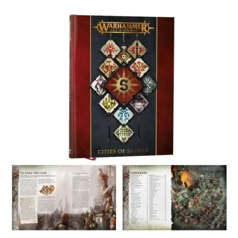 Набор миниатюр AGE OF SIGMAR - CITIES OF SIGMAR (ENG)