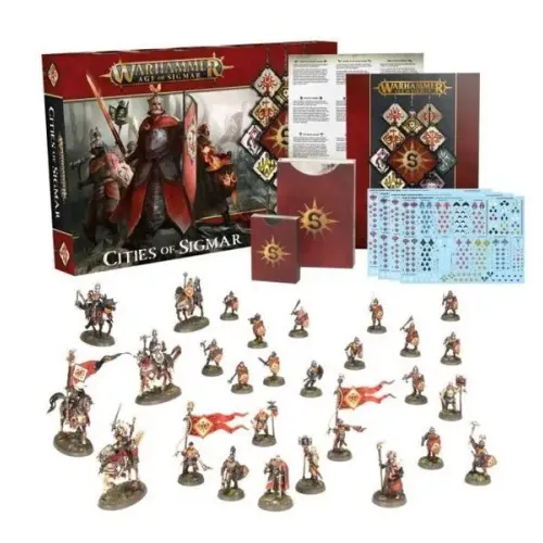 Набор миниатюр AGE OF SIGMAR - CITIES OF SIGMAR (ENG)