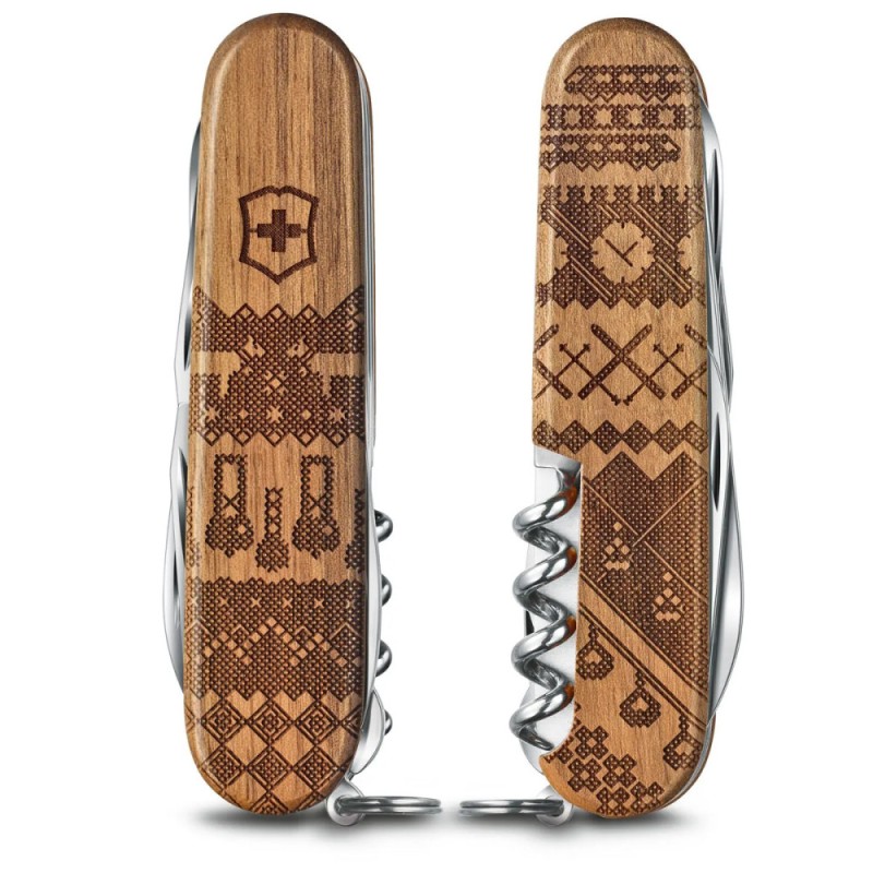 Складаний ніж Victorinox COMPANION Wood Swiss Spirit LE 2023 1.3901.63L23