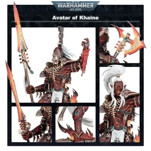 Миниатюра WARHAMMER 40000: AELDARI - AVATAR OF KHAINE