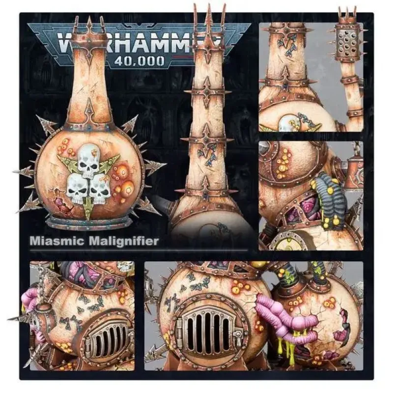 Миниатюра WARHAMMER 40000: DEATH GUARD - MIASMIC MALIGNIFIER