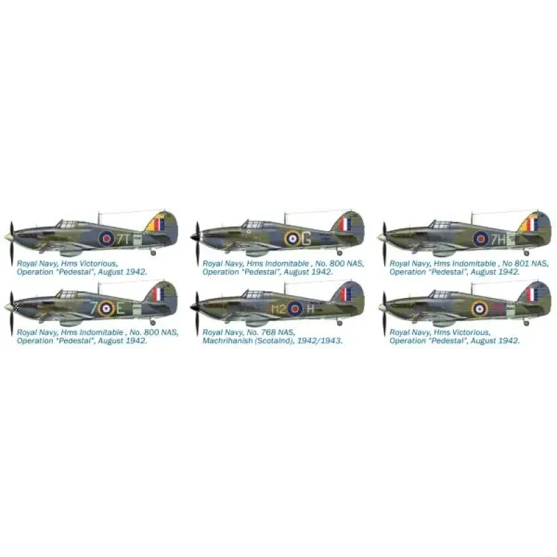 Сборная модель самолета Сборная модель 1:48 самолет Sea Hurricane Италери 2713 1:48