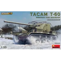 Румунська протитанкова САУ TACAM T-60 (з інтер'єром) 1:35