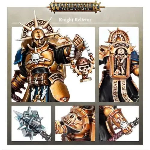 Миниатюра AGE OF SIGMAR: STORMCAST ETERNALS - KNIGHT-RELICTOR