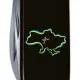 Складаний ніж Victorinox HUNTSMAN UKRAINE Кордони України + Дім 1.3713.3_T1290u