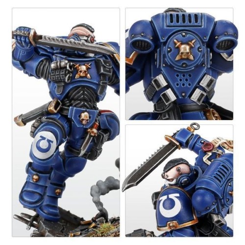 Миниатюра WARHAMMER 40000: SPACE MARINES - PRIMARIS LIEUTENANT IN REIVER ARMOUR