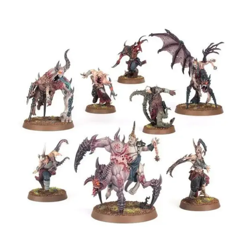 Миниатюра WARHAMMER 40000: CHAOS SPACE MARINE - ACCURSED CULTISTS