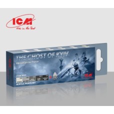 Набор акриловых красок Призрак Киева ICM3027
