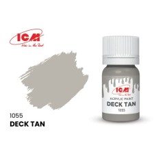 Акриловая краска Deck Tan : Палубный ICM1055