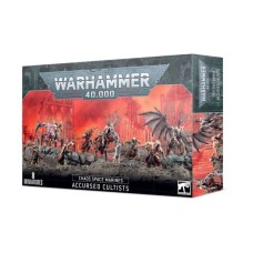 Миниатюра WARHAMMER 40000: CHAOS SPACE MARINE - ACCURSED CULTISTS