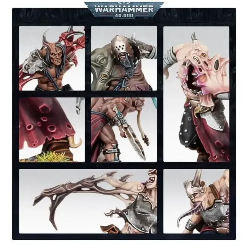 Миниатюра WARHAMMER 40000: CHAOS SPACE MARINE - ACCURSED CULTISTS