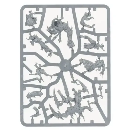 Мініатюра WARHAMMER 40000: CHAOS SPACE MARINE - ACCURSED CULTISTS