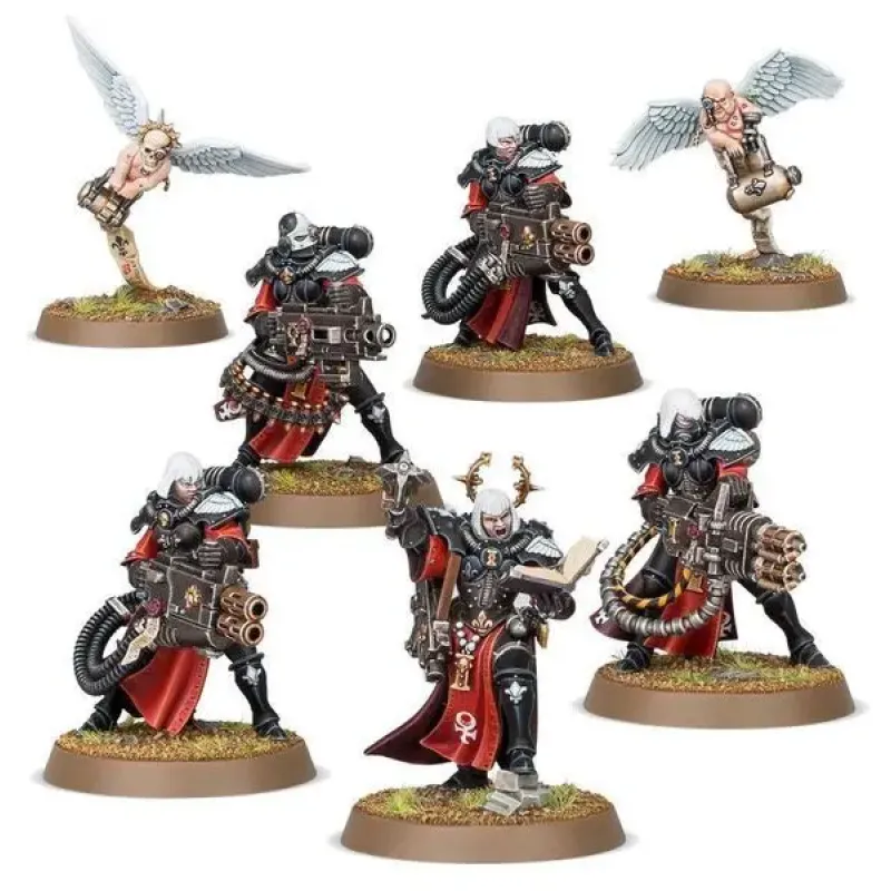 Набір мініатюр WARHAMMER 40000: ADEPTA SORORITAS - RETRIBUTOR SQUAD