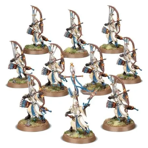 Набор миниатюр AGE OF SIGMAR: LUMINETH REALM-LORDS - VANARI AURALAN SENTINELS