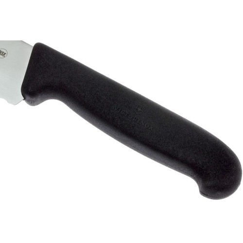 Кондитерський ніж Victorinox FIBROX 26см хвил чорн 5.2933.26