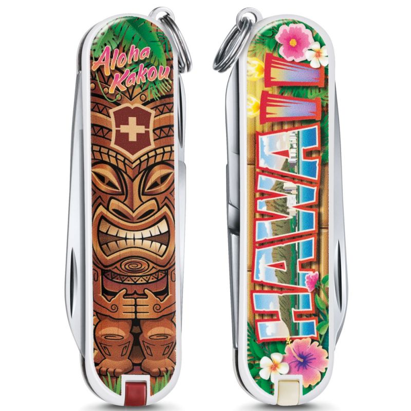 Складной нож Victorinox Classic LE Aloha Kakou 0.6223.L1809