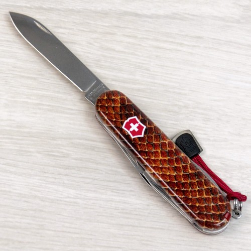 Складаний ніж Victorinox SPARTAN DESIGN Принт Шкіра кобри 1.3603.R2210pk