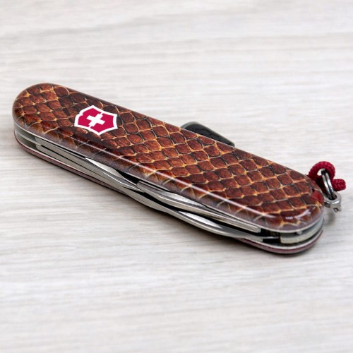 Складаний ніж Victorinox SPARTAN DESIGN Принт Шкіра кобри 1.3603.R2210pk