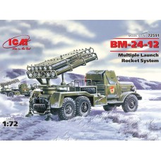 ICM72591 БМ-24-12 Радянський реактивний залповий комплекс БМ-24-12