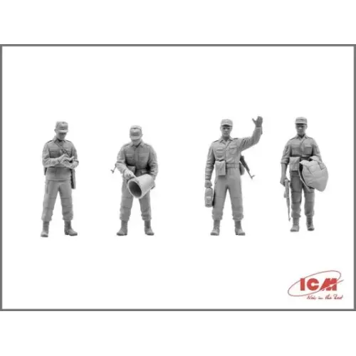 Збірна модель 1:35 радянські мотострільці, війна в Афганістані (1979-1988) ICM35331