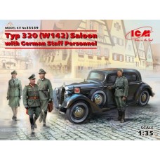 Тип 320 (W142) Седан із німецьким штабним персоналом