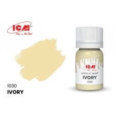 Акриловая краска Ivory : Слоновая кость ICM1030