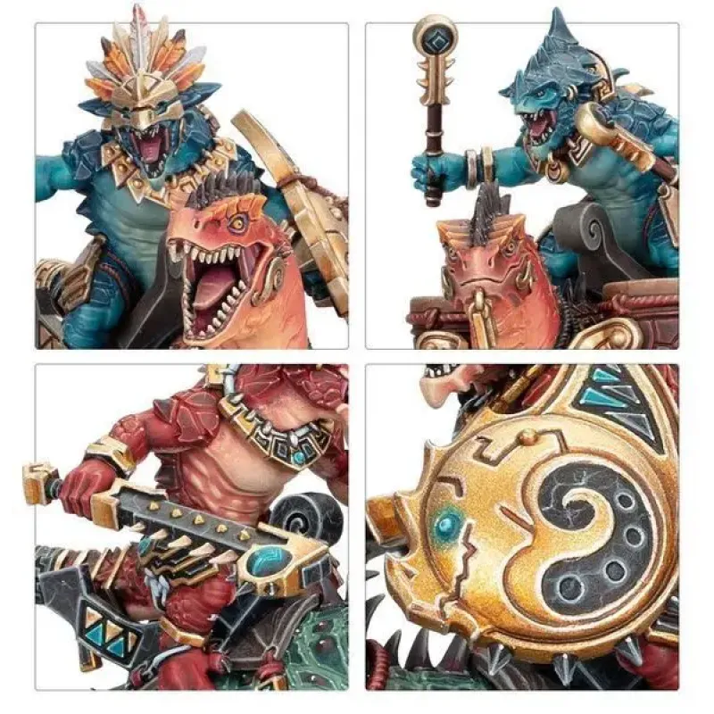Набор миниатюр AGE OF SIGMAR: SERAPHON - AGGRADON LANCERS