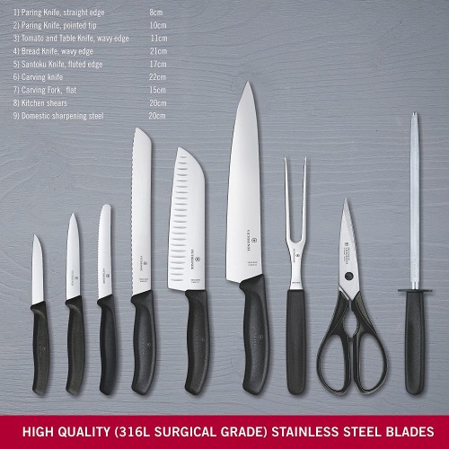 Кухонний набір Victorinox SWISS CLASSIC Cutlery Block 6.7193.9
