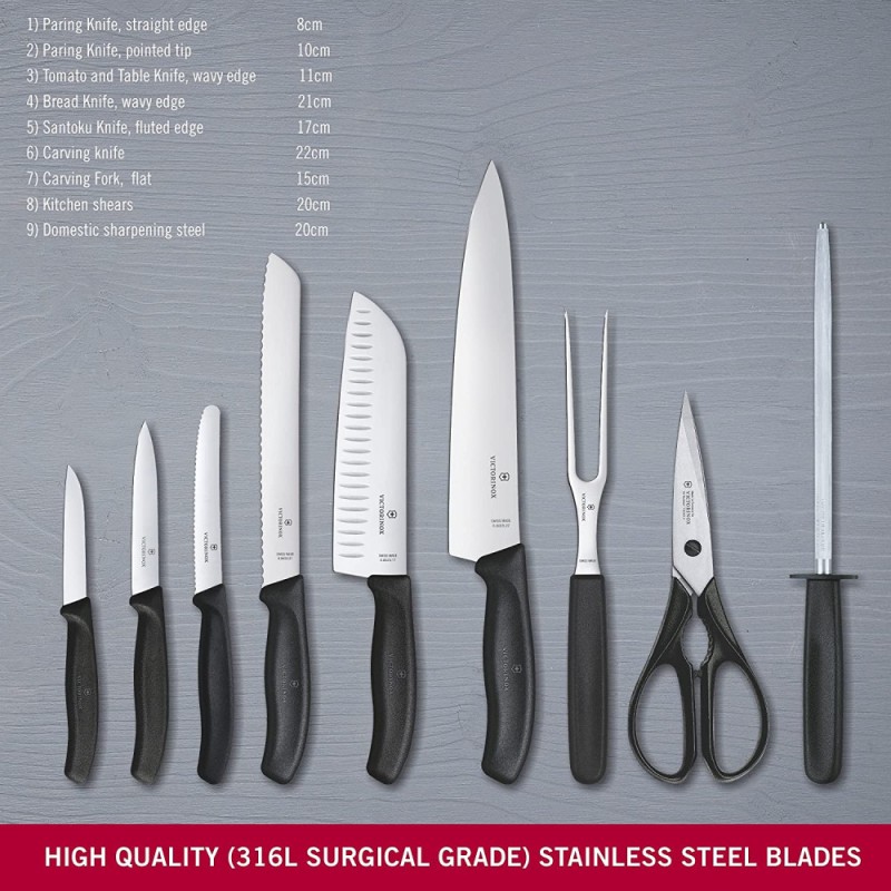 Кухонний набір Victorinox SWISS CLASSIC Cutlery Block 6.7193.9