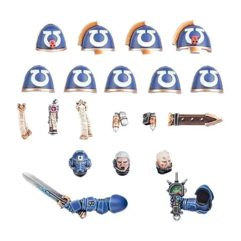 Набор миниатюр WARHAMMER 40000: ULTRAMARINES - PRIMARIS UPGRADES