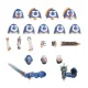 Набор миниатюр WARHAMMER 40000: ULTRAMARINES - PRIMARIS UPGRADES