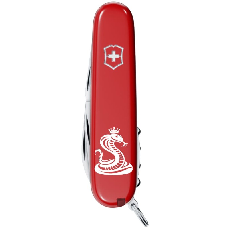 Швейцарский складной нож 91мм Victorinox SPARTAN ZODIAC Кобра с короной 1.3603.Z4330u