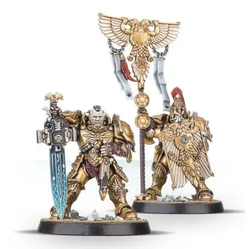 Набір мініатюр WARHAMMER 40000/THE HORUS HERESY: ADEPTUS CUSTODES - CUSTODIAN GUARD